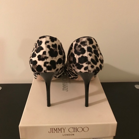 Jimmy Choo leopard pony hair heels - Picture 2 of 6